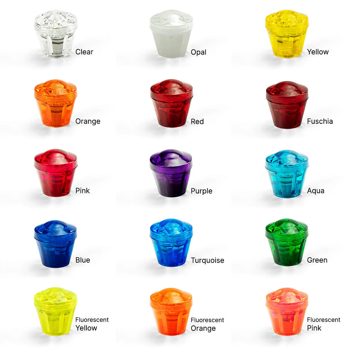 Flat E14 Complete Unit - 15 Colours
