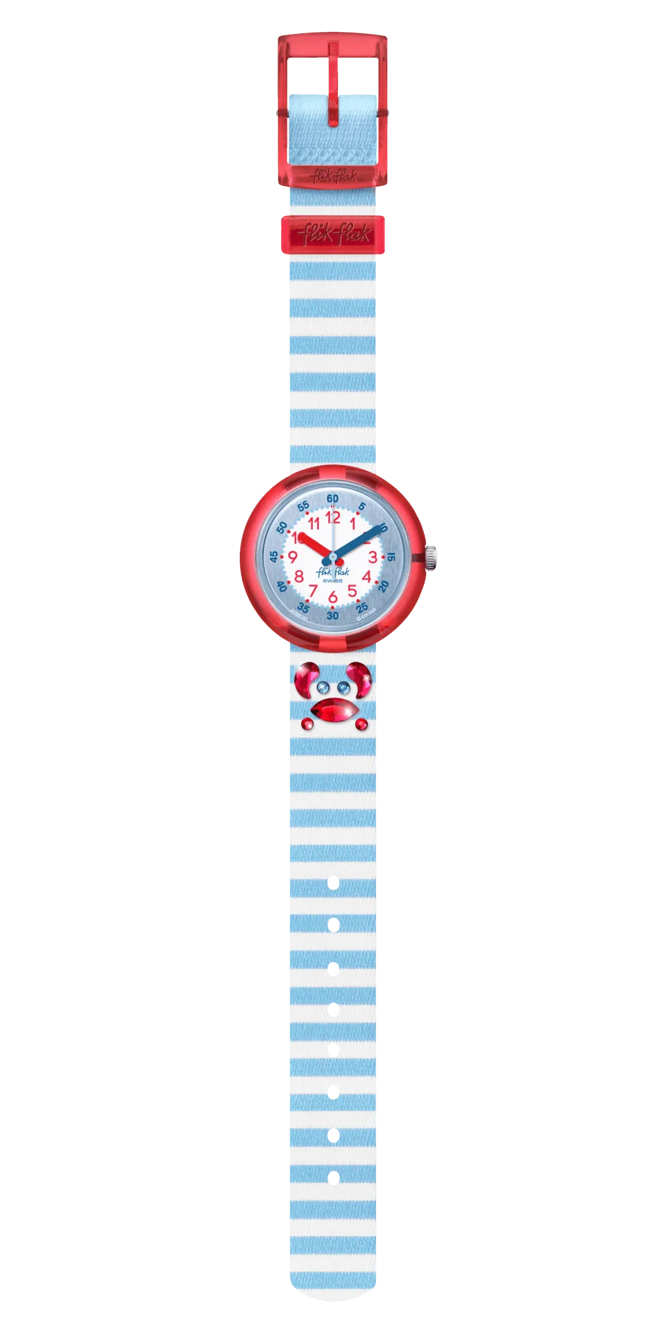 Flik Flak Shining Crab Shine Bright 32mm FPNP143 watch