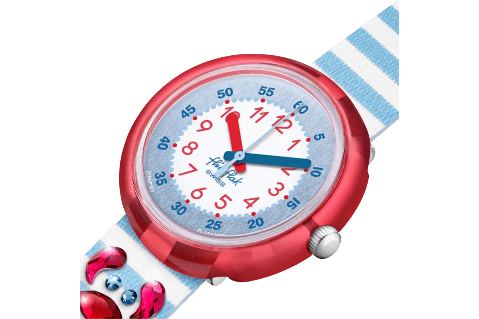Flik Flak Shining Crab Shine Bright 32mm FPNP143 watch