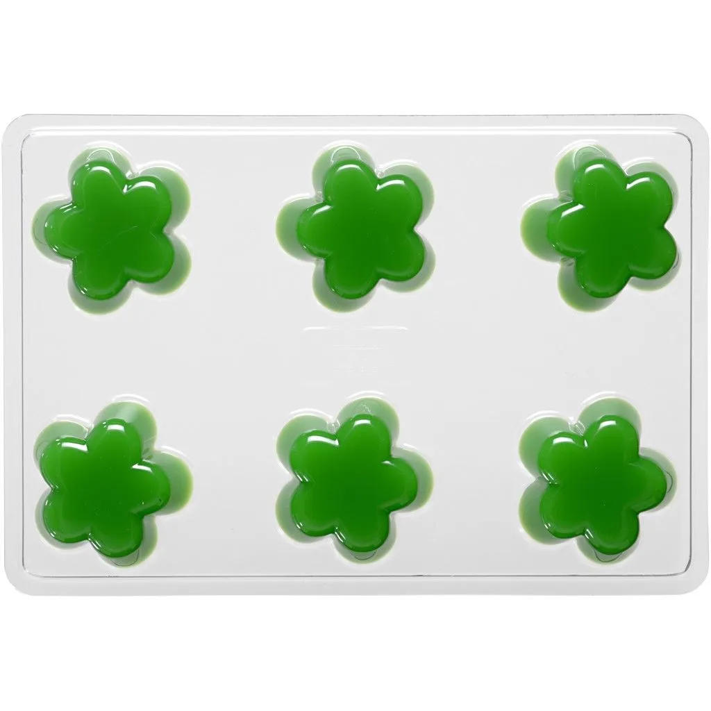 Floating Candle Transparent Durable Plastic Moulds 5 Designs