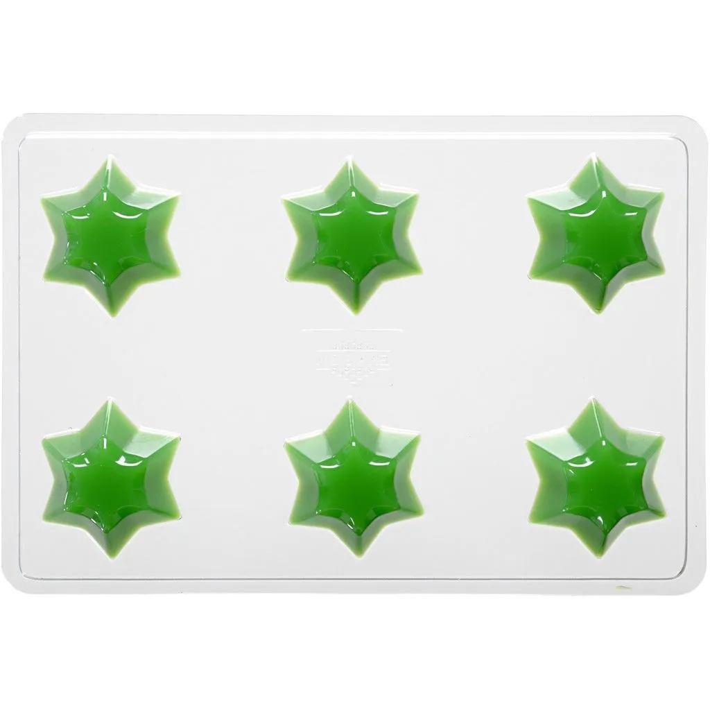 Floating Candle Transparent Durable Plastic Moulds 5 Designs