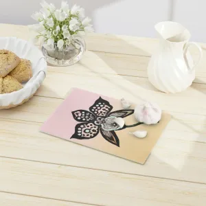 Flower Bloom Glass Cutting Board