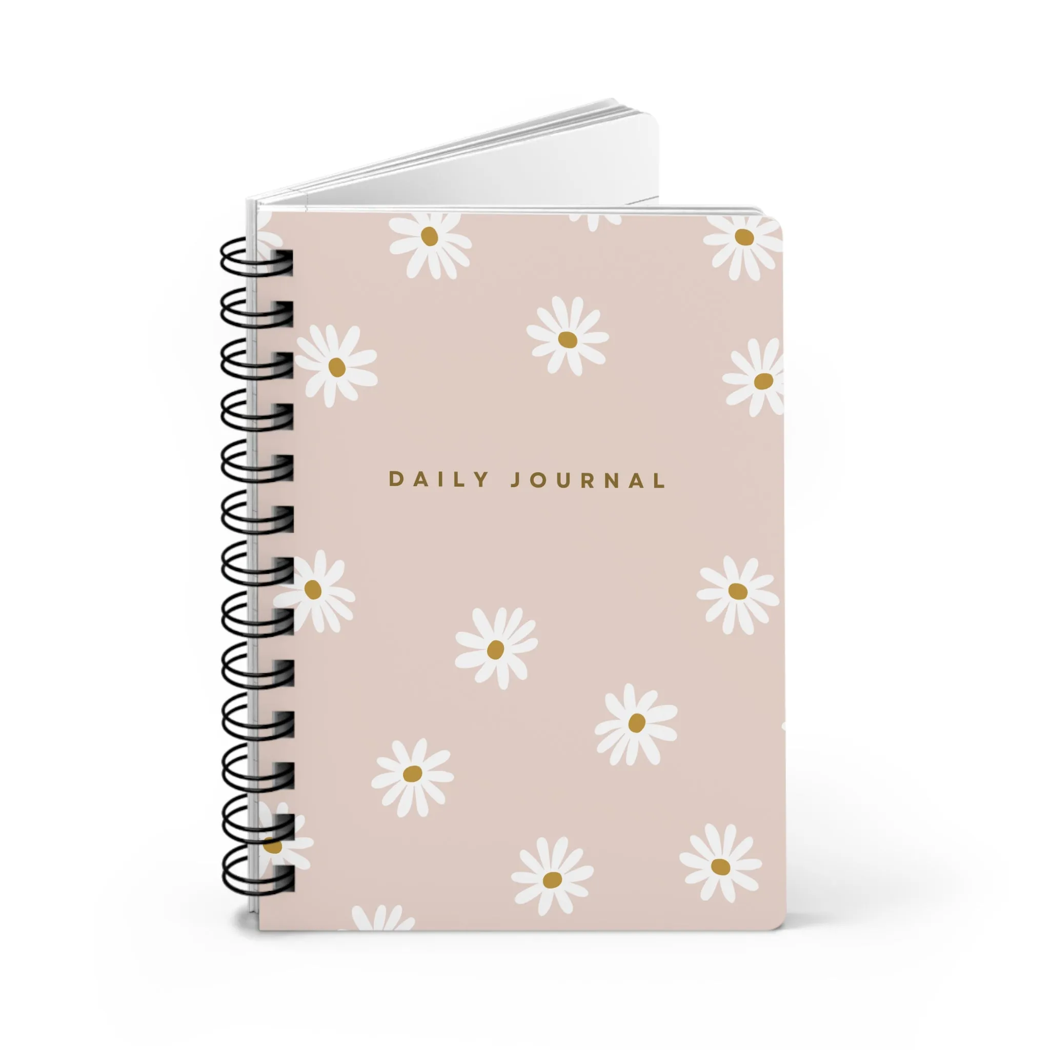 Flower Spiral Bound Journal