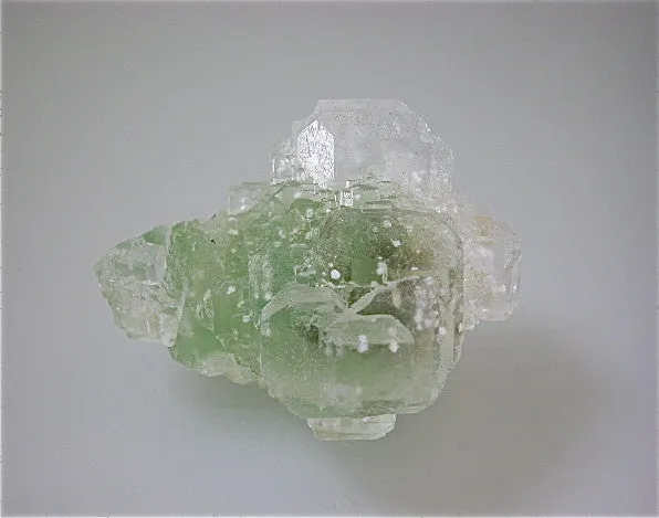 Fluorite, Gibraltar Mine, Naica Complex, Chihuahua, Mexico Miniature 6 x 6 x 7.5 cm $480. Online 6/19 SOLD
