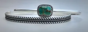 Fox Turquoise Stacker Cuff Set