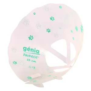 Fun Collar Transparent Green - 15cm