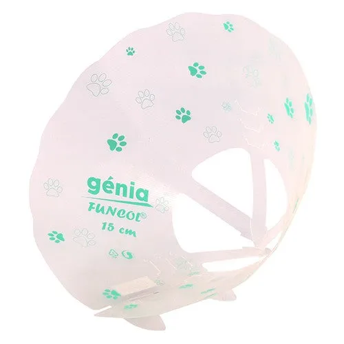 Fun Collar Transparent Green - 15cm