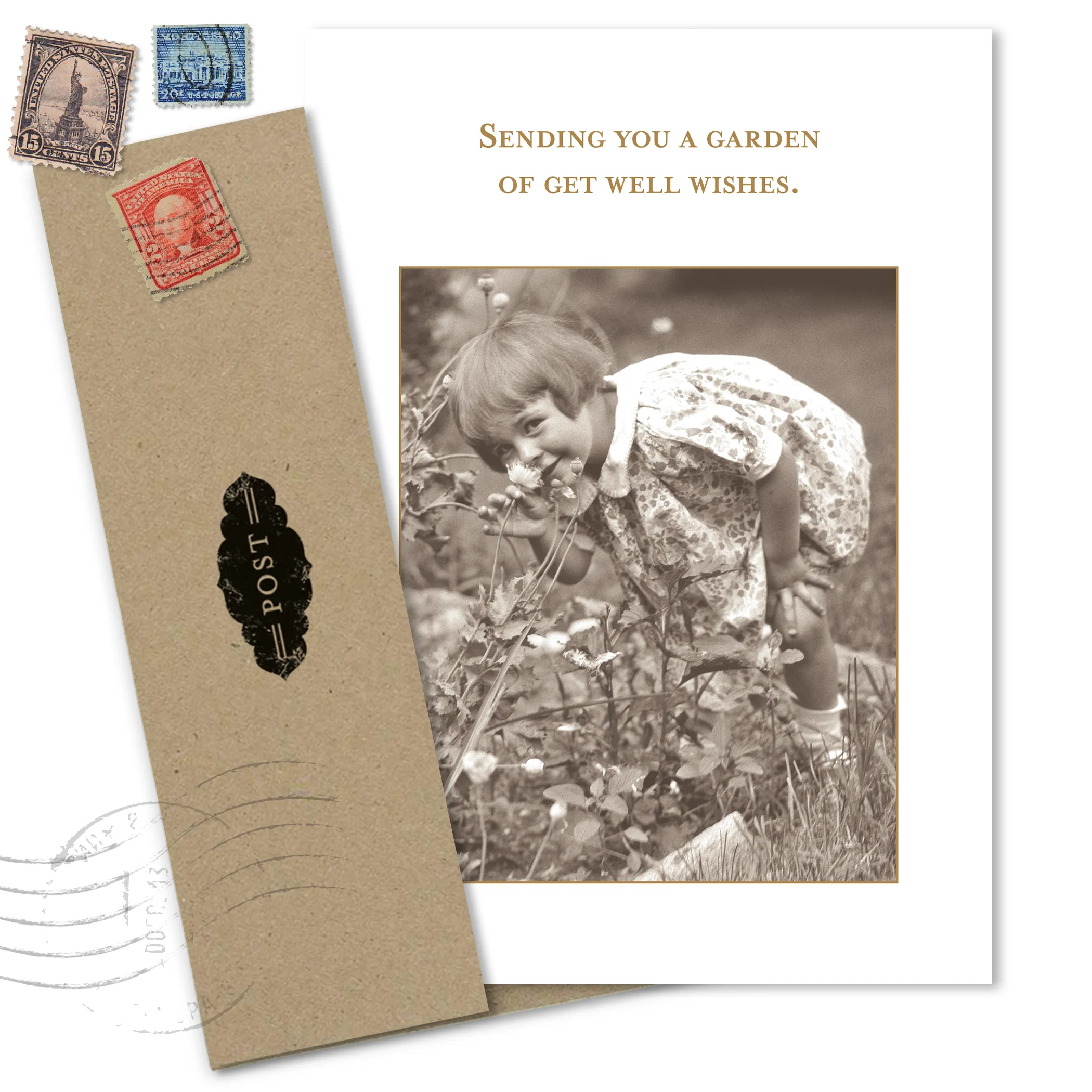 Garden Get Well Card