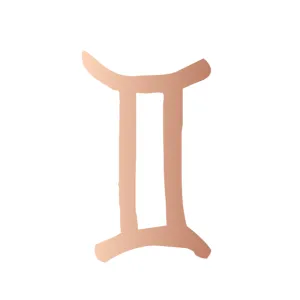 Gemini in Rose Gold