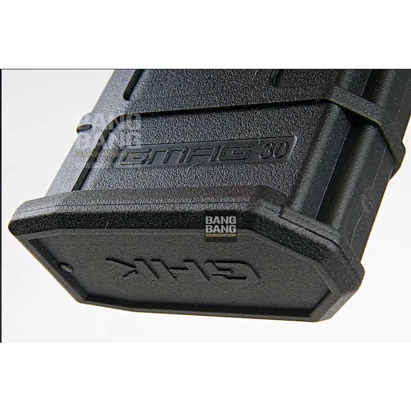 GHK M4 GMAG V3 Green Gas Magazine (32 rounds, Compatible with G5) - Black