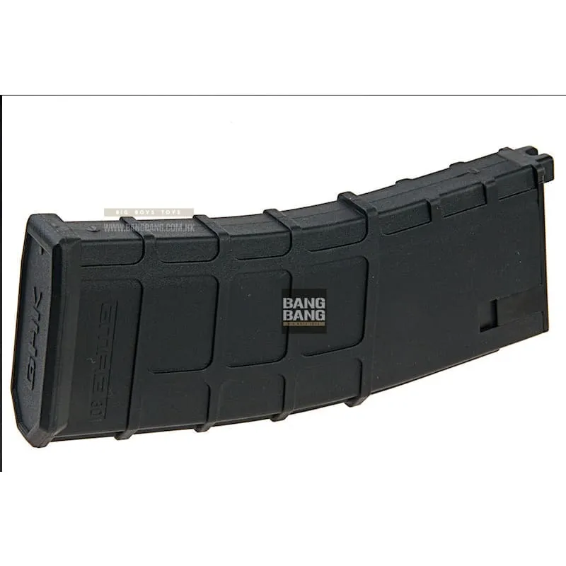 GHK M4 GMAG V3 Green Gas Magazine (32 rounds, Compatible with G5) - Black