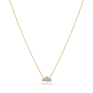 Glimmer Diamond Cloud Necklace