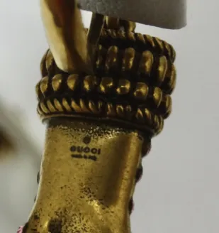 Gucci Peace Hand Drop Earring