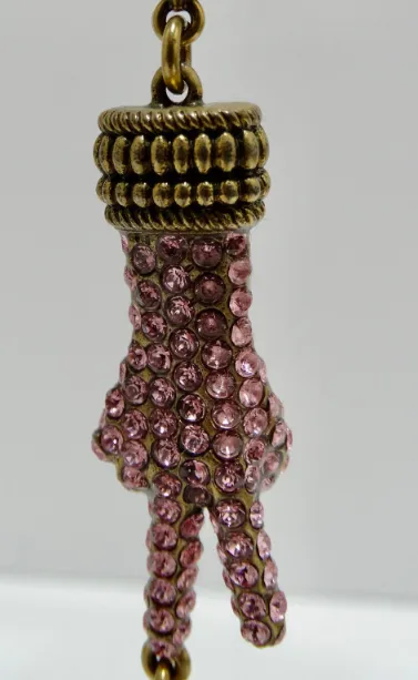 Gucci Peace Hand Drop Earring