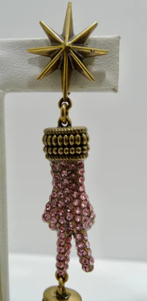 Gucci Peace Hand Drop Earring
