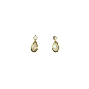 Guiding Light Studs w/ Moonstone