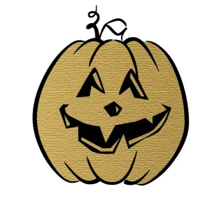 Halloween Party: Pumpkin (Gold)