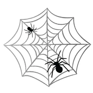 Halloween Party: Spider and Web (Silver)