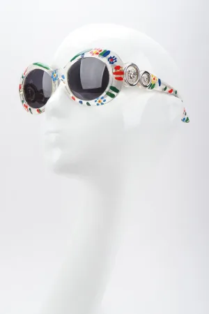 Handpainted Daisy Sunglasses