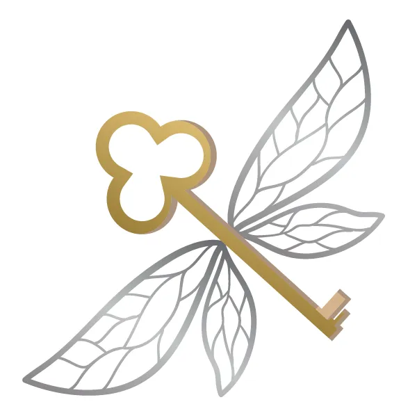 Harry Potter: Winged Flying Keys (Gold & Silver)