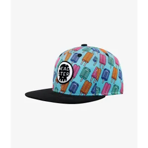 Headster Kids Pop Neon Blue Snapback