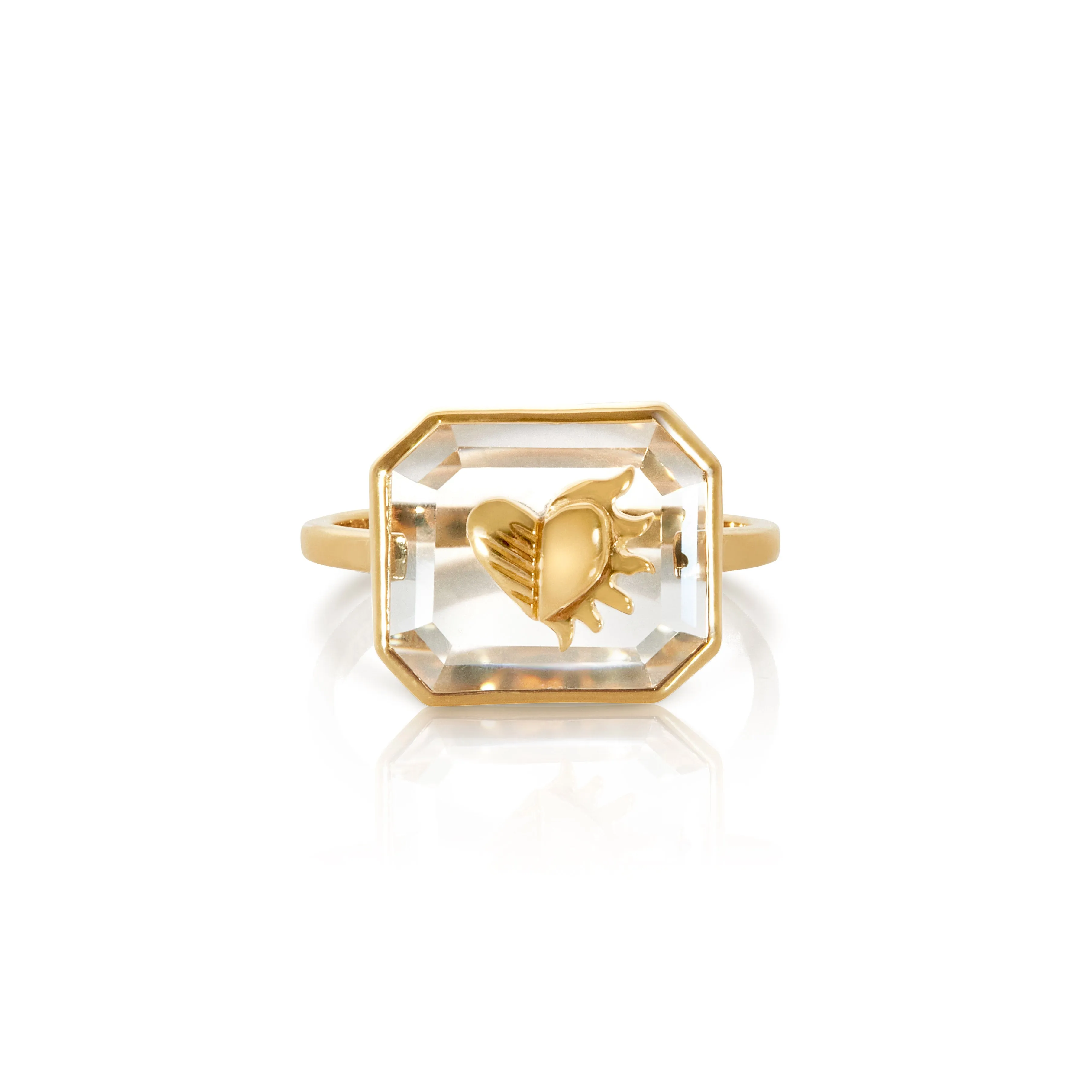 Heart A'Flame Ring