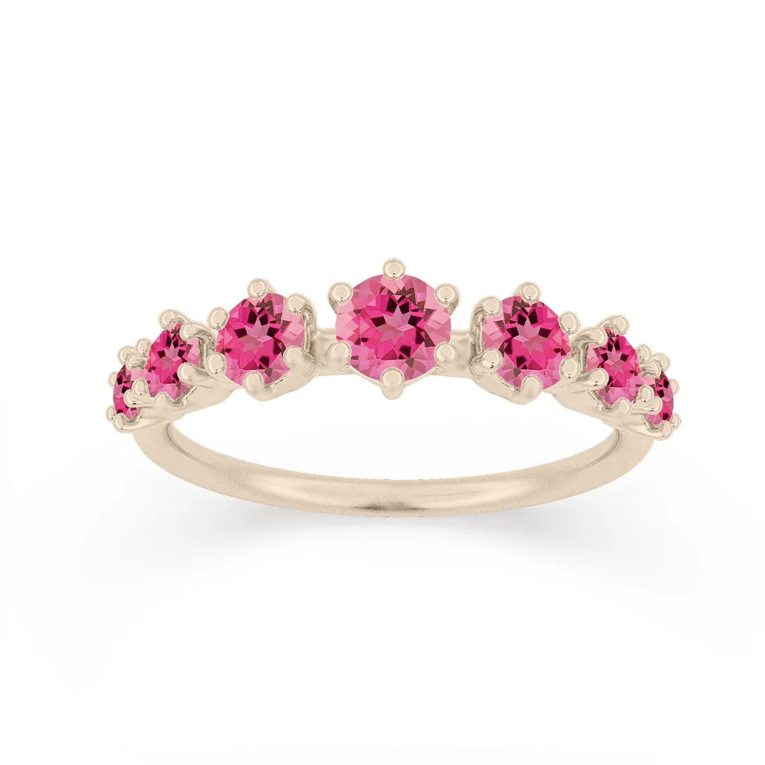 Helena Ring, Pink Tourmaline