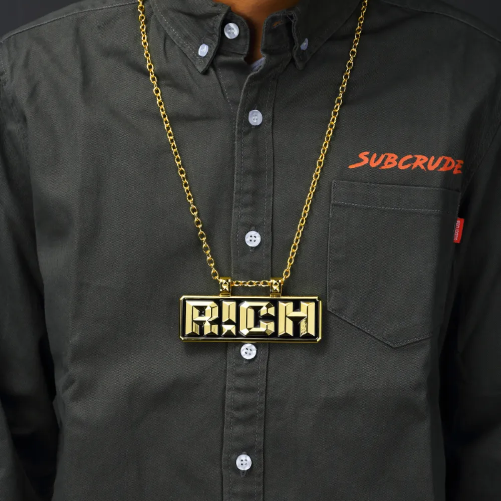 Hip Hop Rich Alphabet Bracelet