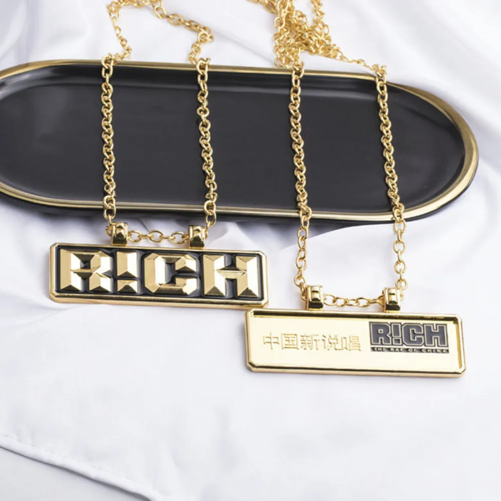 Hip Hop Rich Alphabet Bracelet