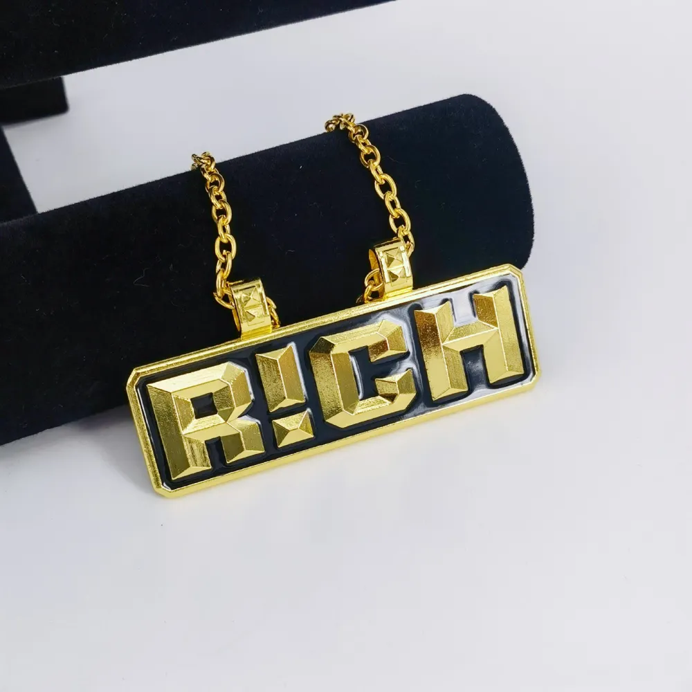 Hip Hop Rich Alphabet Bracelet