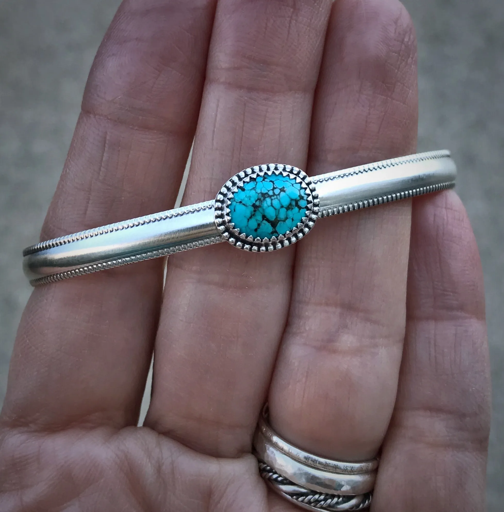Hubei Turquoise Stacker Cuff