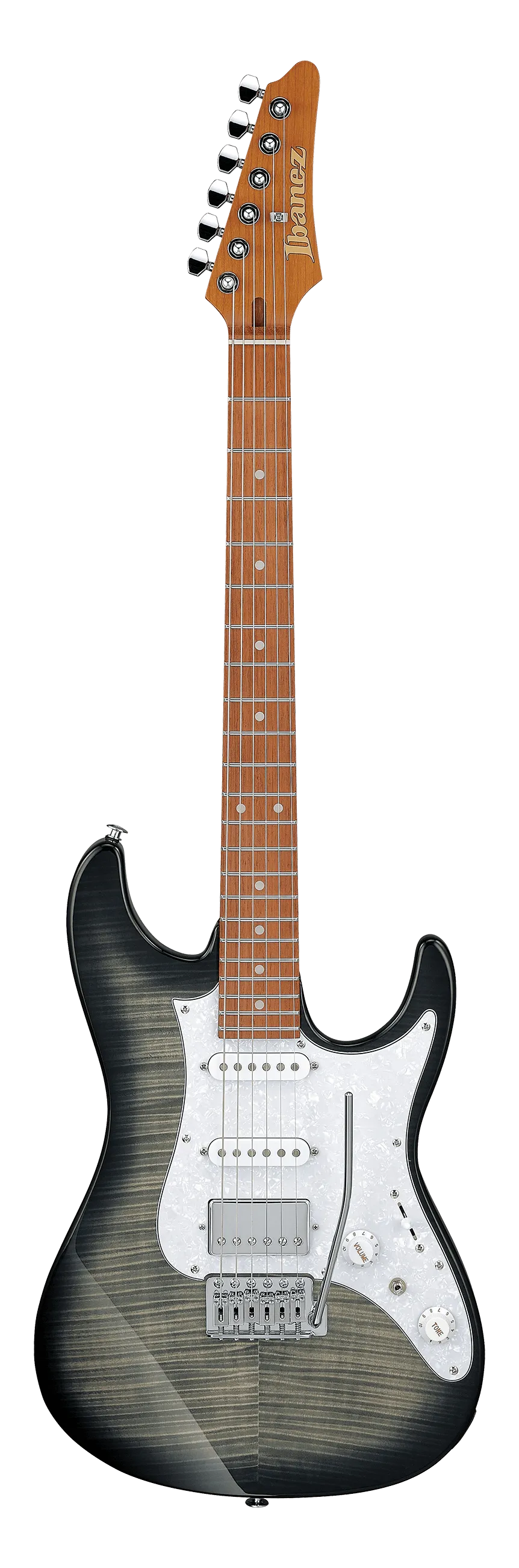 Ibanez AZ22S1F AZ Standard HSS, Transparent Black Sunburst
