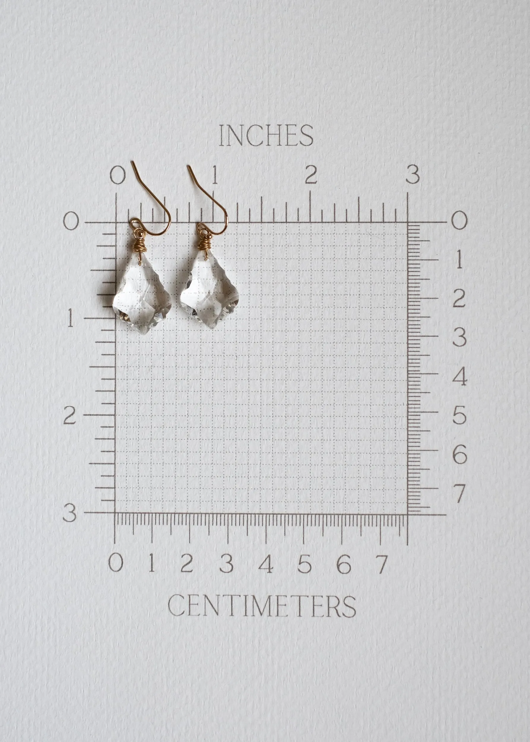 Ice Leaf Earrings