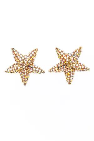 Iridescent Shining Star Earrings II