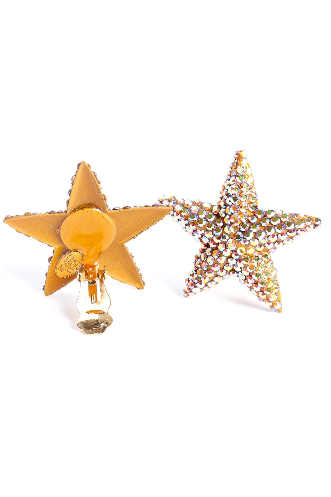 Iridescent Shining Star Earrings