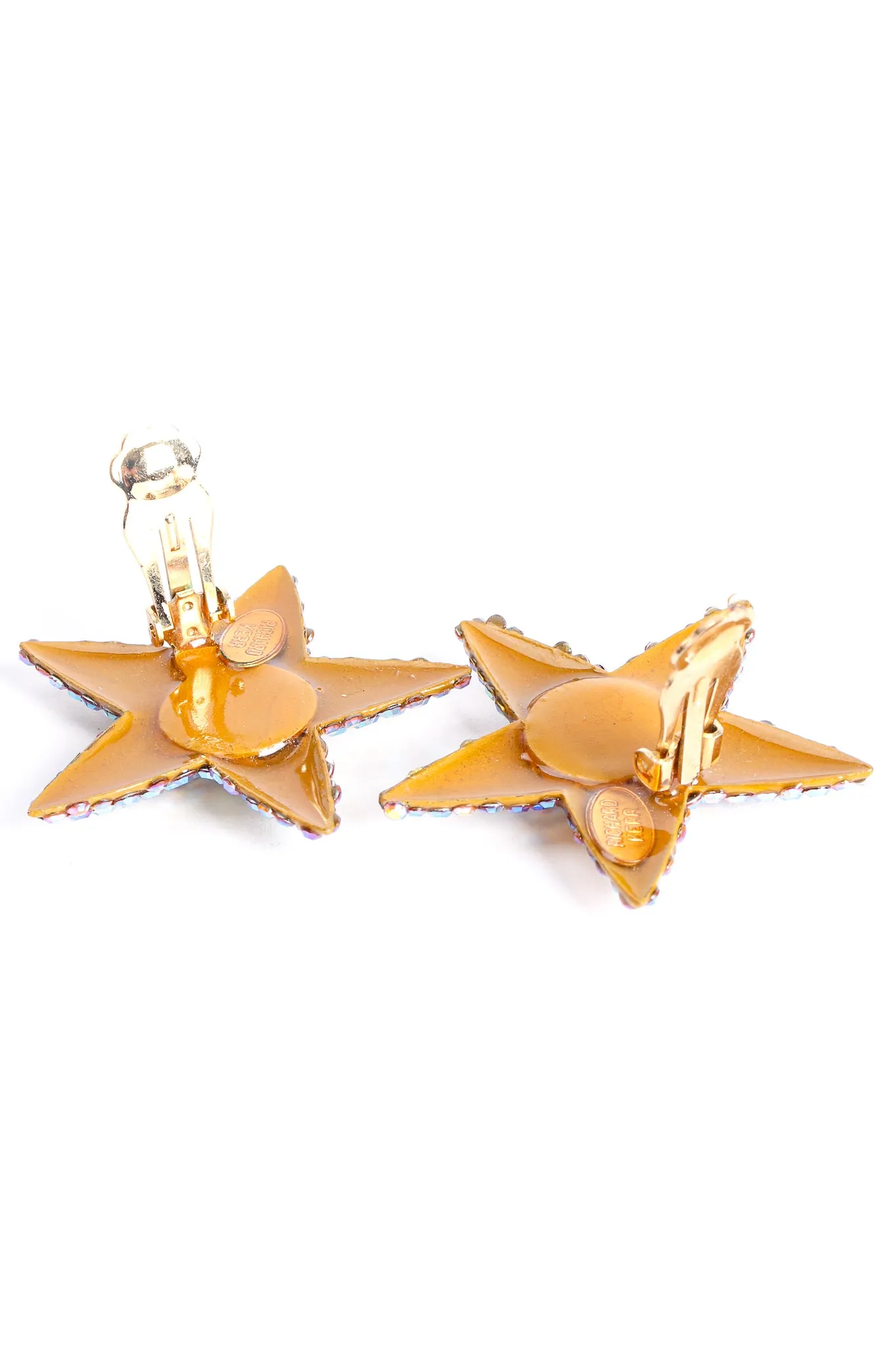 Iridescent Shining Star Earrings