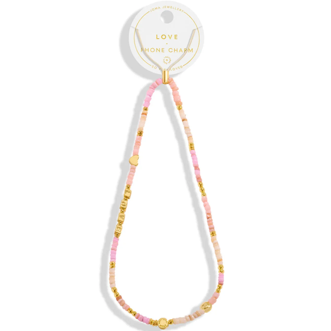 Joma Love Bead Phone Charm