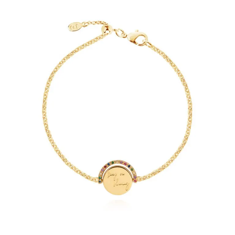 Joma Positivity Pendants - Keep On Shining Bracelet