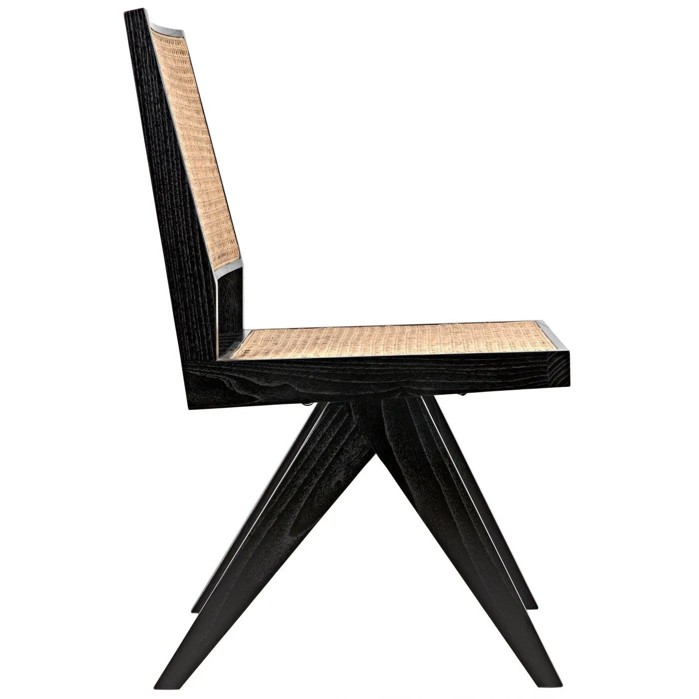 Joseph Side Chair, Charcoal Black