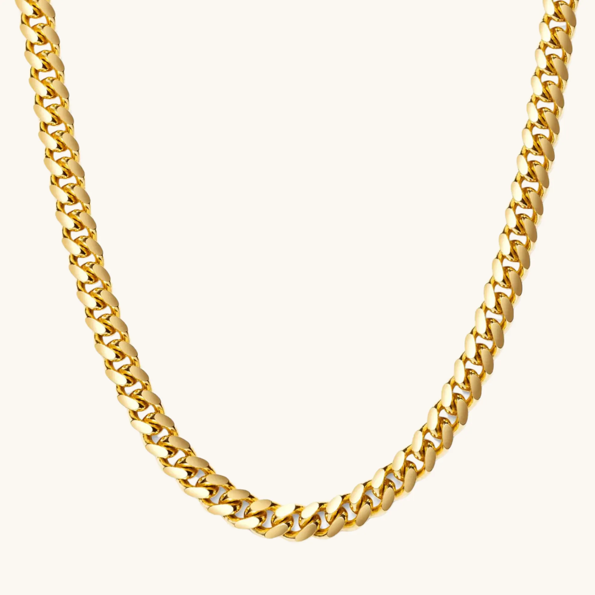 Kids' Cuban Necklace & Bracelet Set