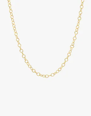 KJC Julie Chain 16" in Yellow Gold
