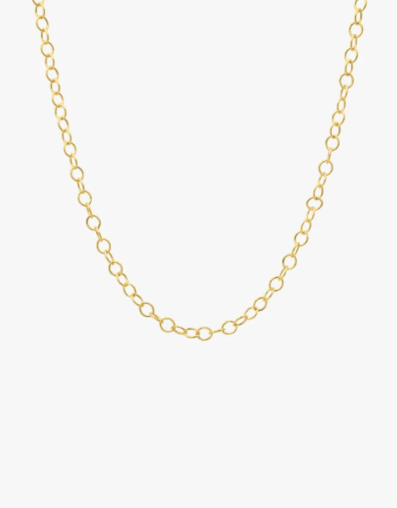 KJC Julie Chain 16" in Yellow Gold