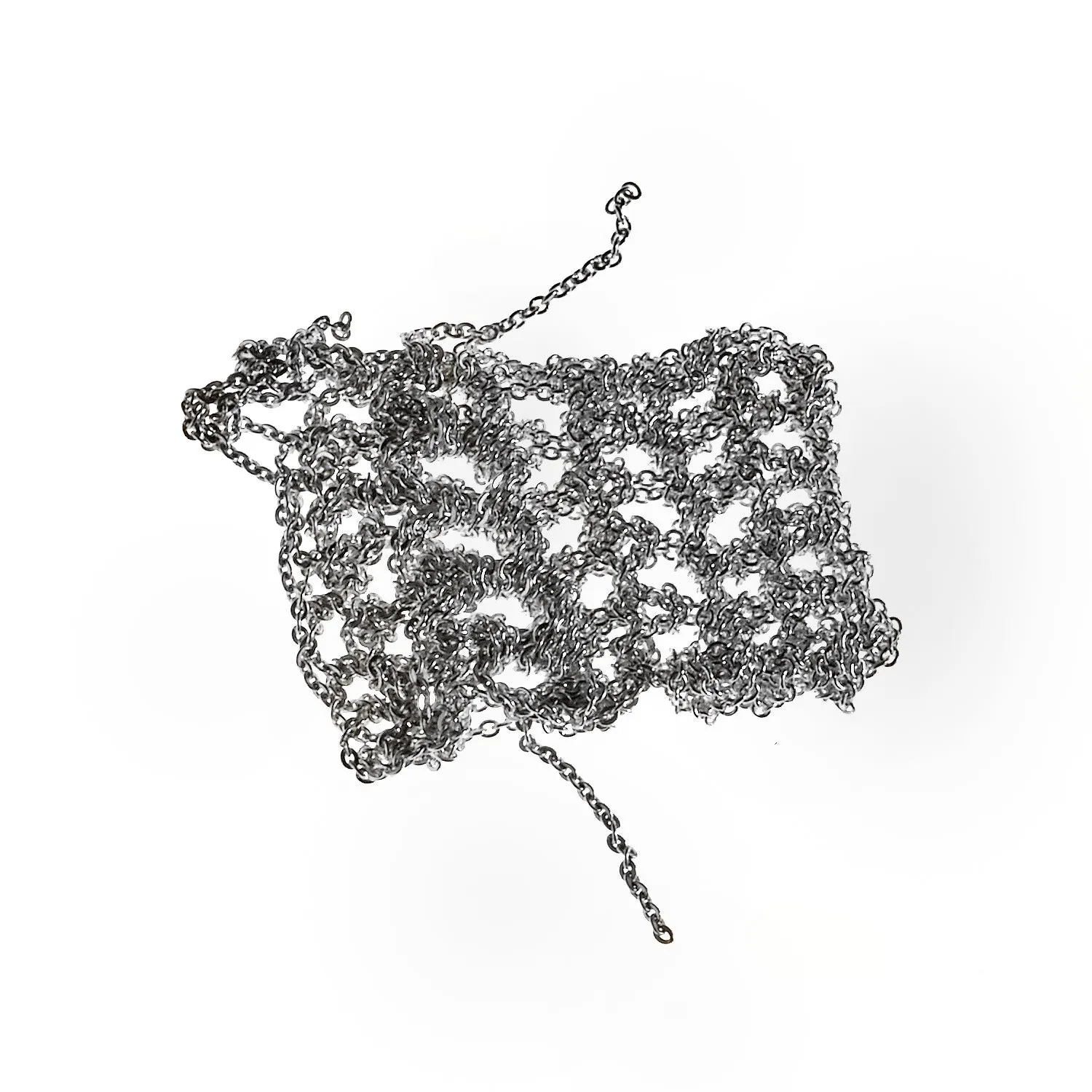 Knife Pleat Bracelet - Ash