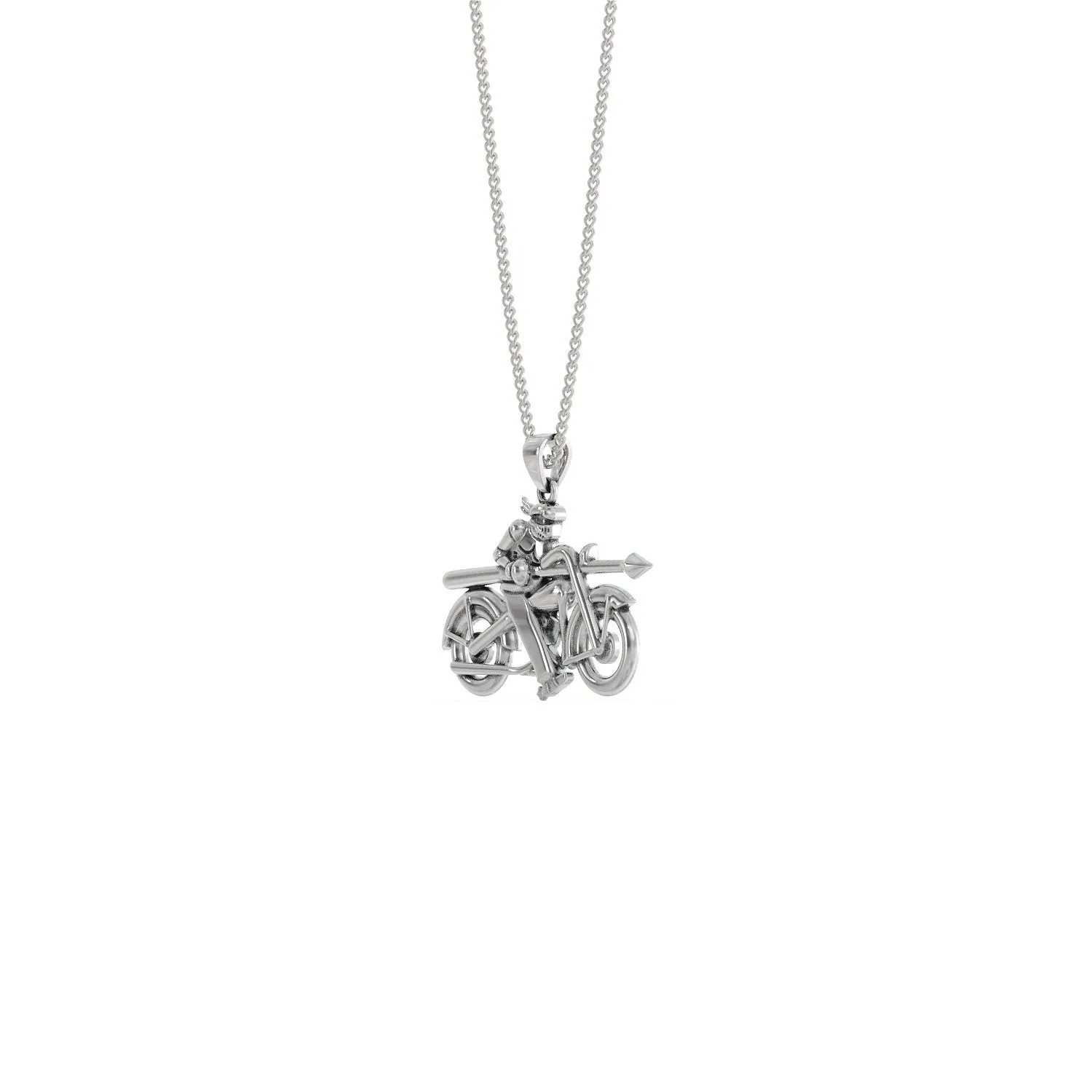 Knight In Shining Armor - Biker - Necklace