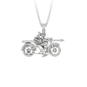 Knight In Shining Armor - Biker - Necklace