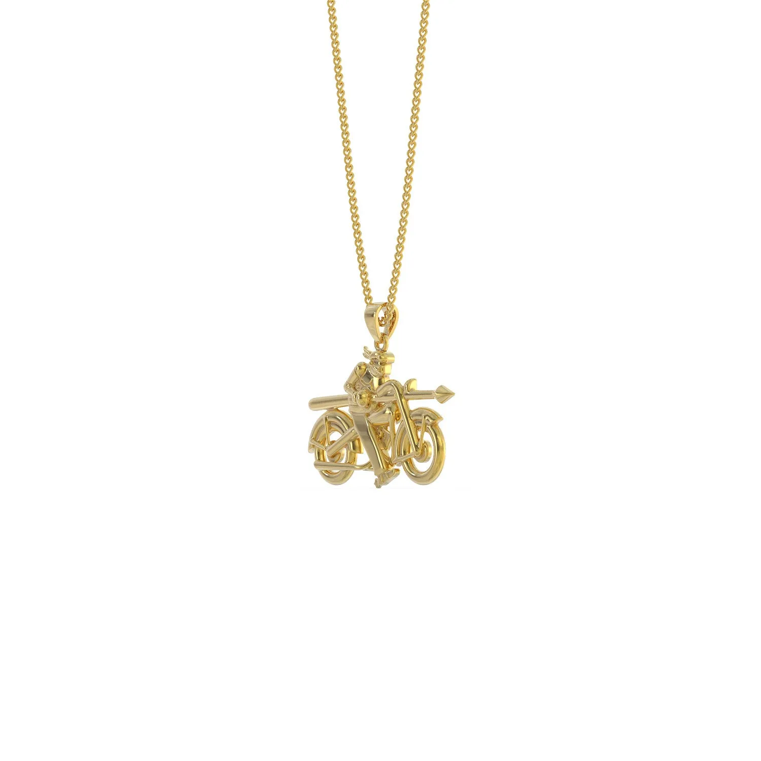 Knight In Shining Armor - Biker - Necklace