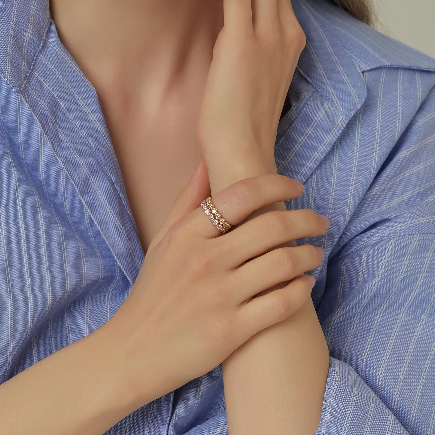 L'air de Paris Silver Ring JDLRPWS08ZY