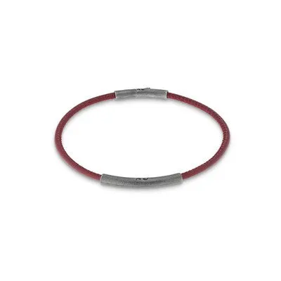 Lash Ultrafine Leather ID Bracelet