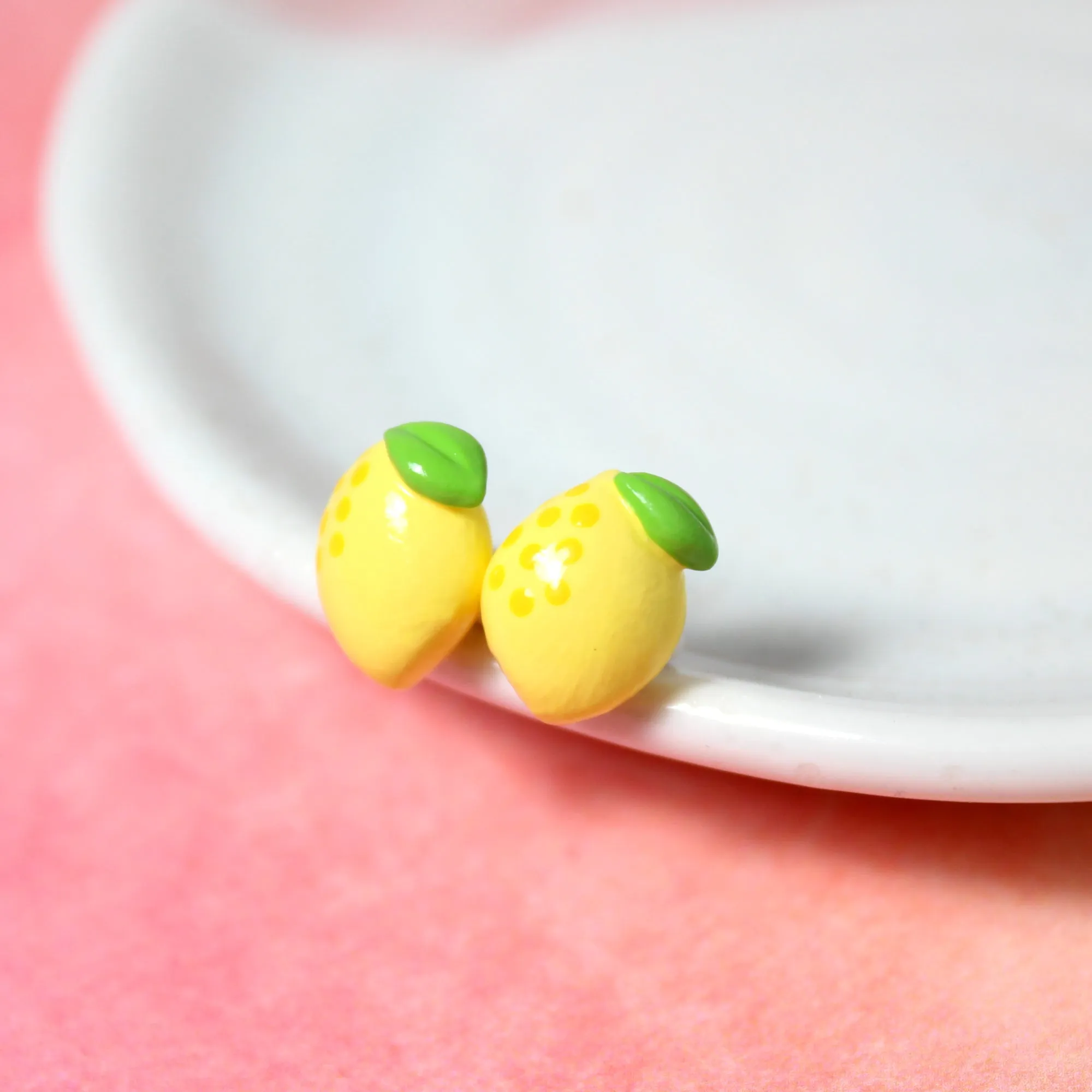 Lemon Earrings