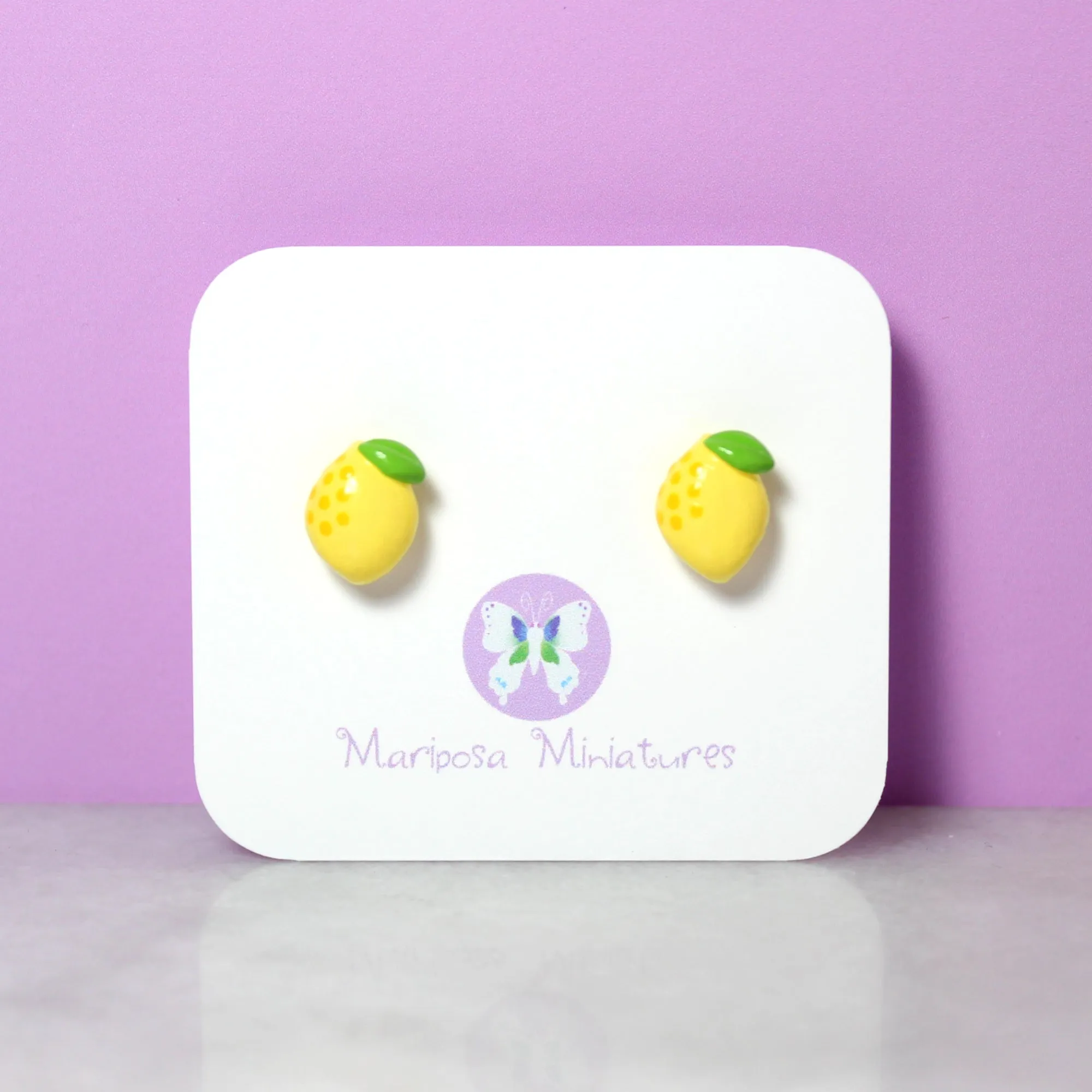 Lemon Earrings